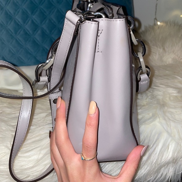 Gray Michael Kors satchel bag - Picture 6 of 7
